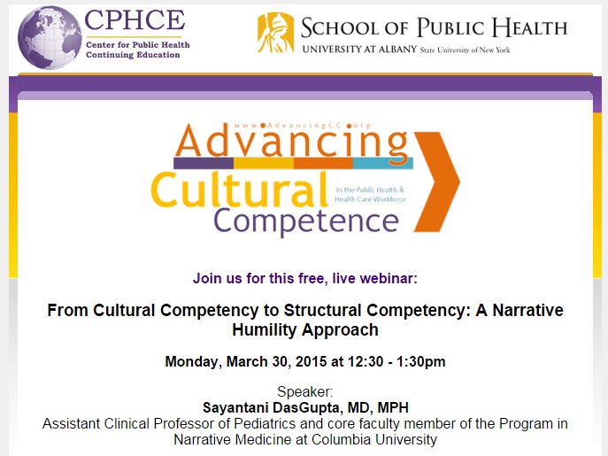 Webinar on Cultural Competency