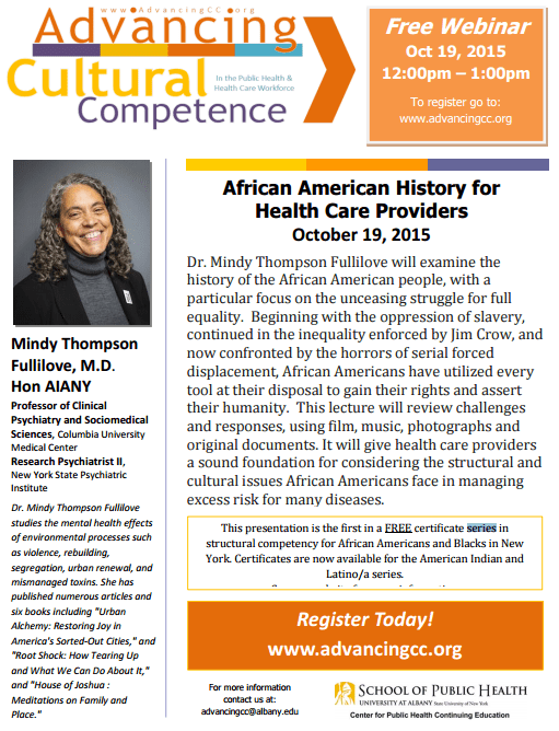 AA History Webinar Flyer